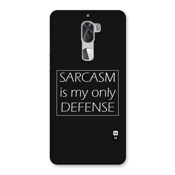Sarcasm Defence Back Case for Coolpad Cool 1