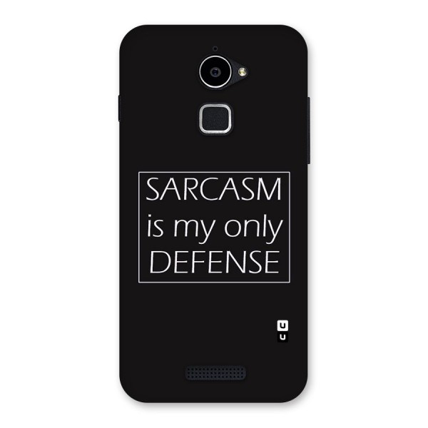 Sarcasm Defence Back Case for Coolpad Note 3 Lite