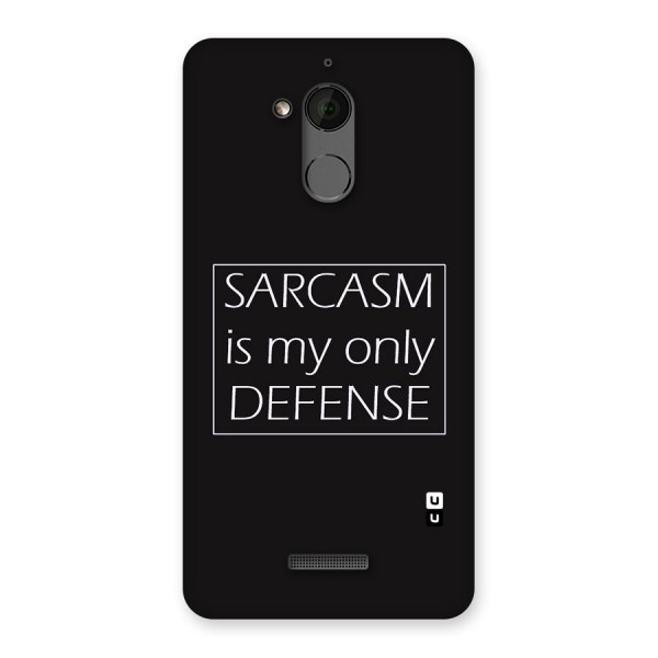 Sarcasm Defence Back Case for Coolpad Note 5