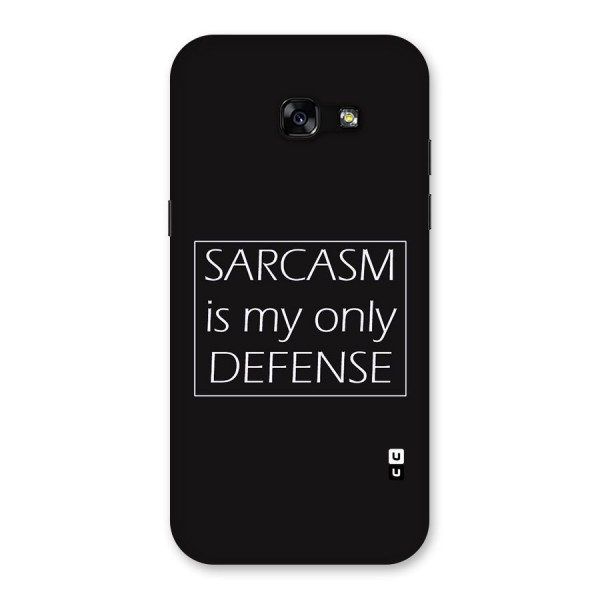 Sarcasm Defence Back Case for Galaxy A5 2017