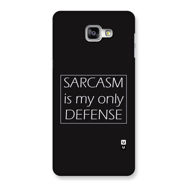 Sarcasm Defence Back Case for Galaxy A9
