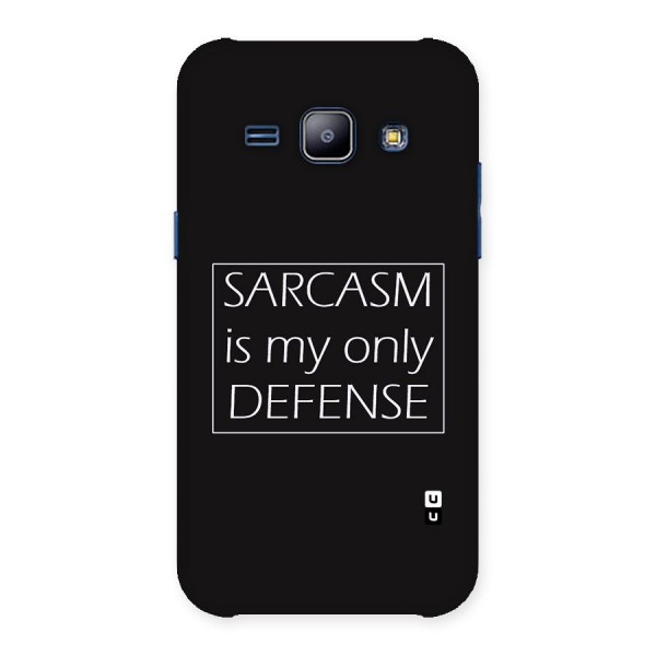 Sarcasm Defence Back Case for Galaxy J1