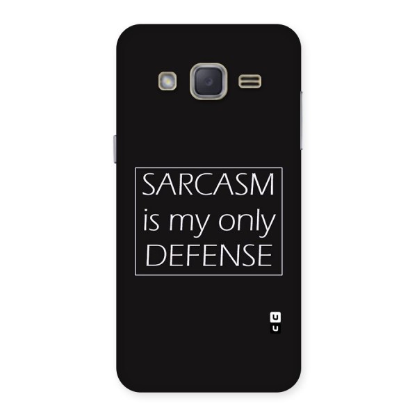 Sarcasm Defence Back Case for Galaxy J2