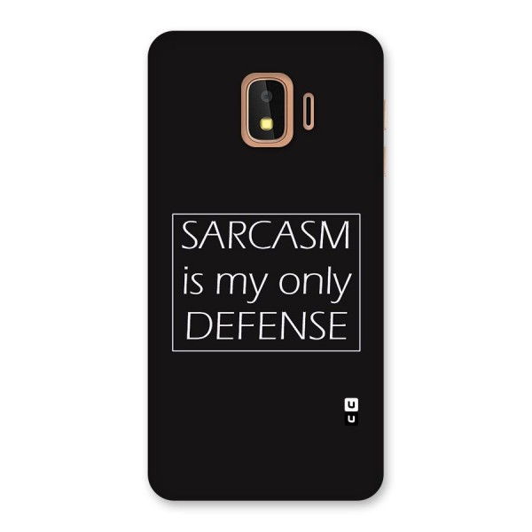 Sarcasm Defence Back Case for Galaxy J2 Core