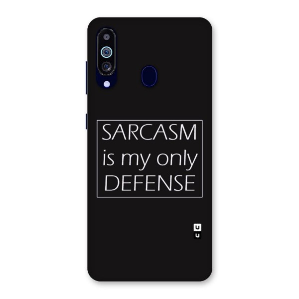Sarcasm Defence Back Case for Galaxy M40