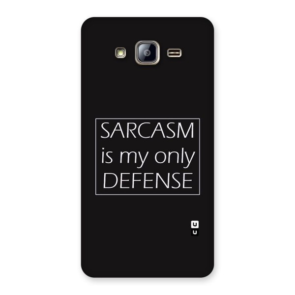 Sarcasm Defence Back Case for Galaxy On5