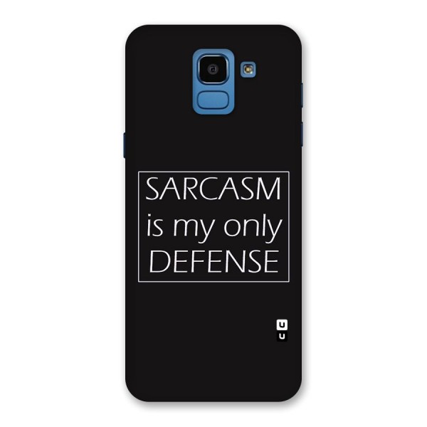 Sarcasm Defence Back Case for Galaxy On6