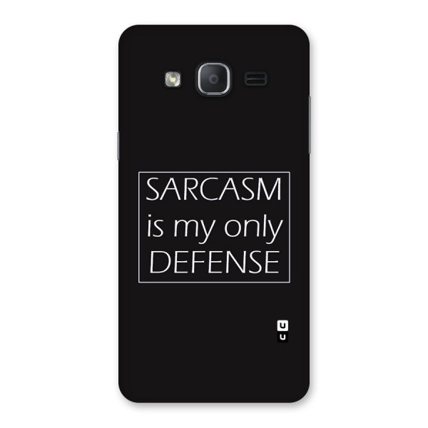 Sarcasm Defence Back Case for Galaxy On7 2015