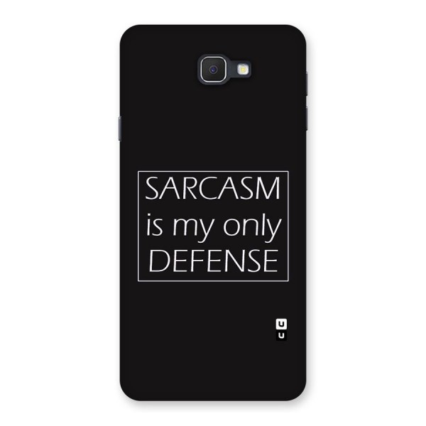 Sarcasm Defence Back Case for Galaxy On7 2016