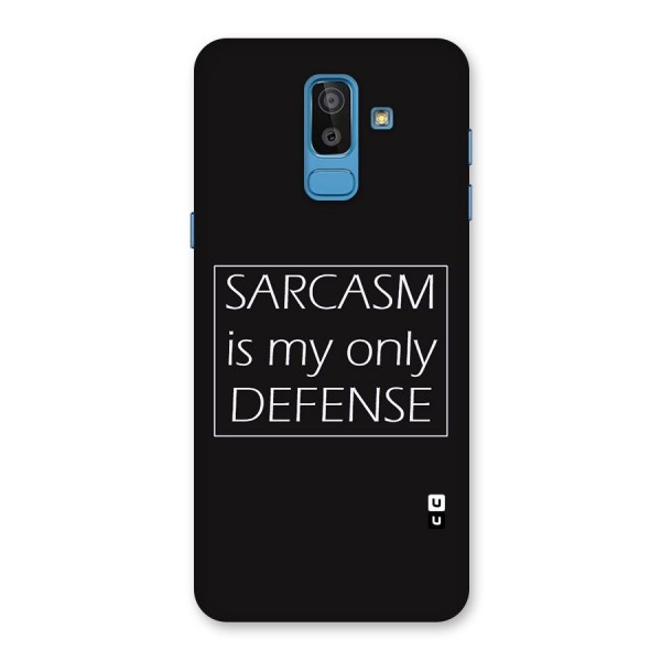 Sarcasm Defence Back Case for Galaxy On8 (2018)