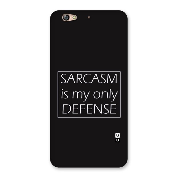 Sarcasm Defence Back Case for Gionee S6