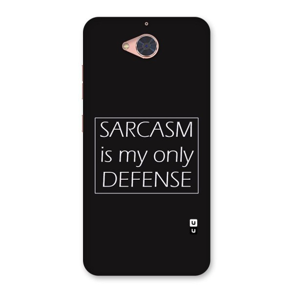 Sarcasm Defence Back Case for Gionee S6 Pro