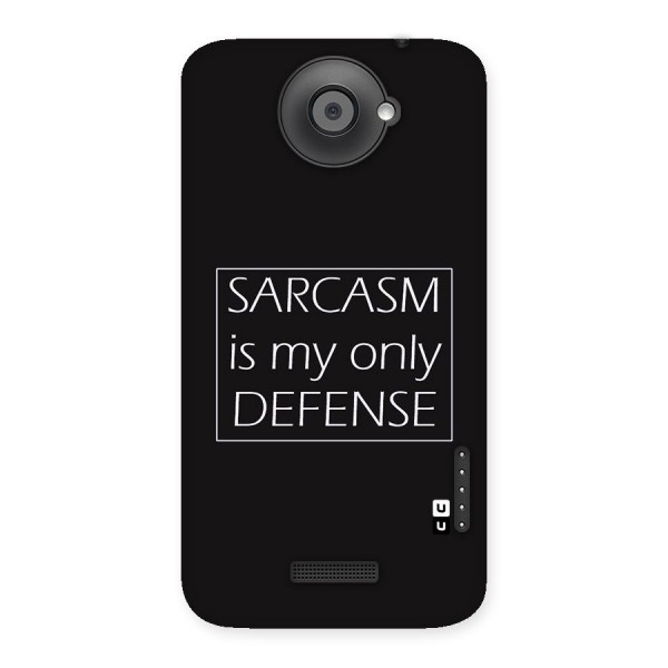 Sarcasm Defence Back Case for HTC One X