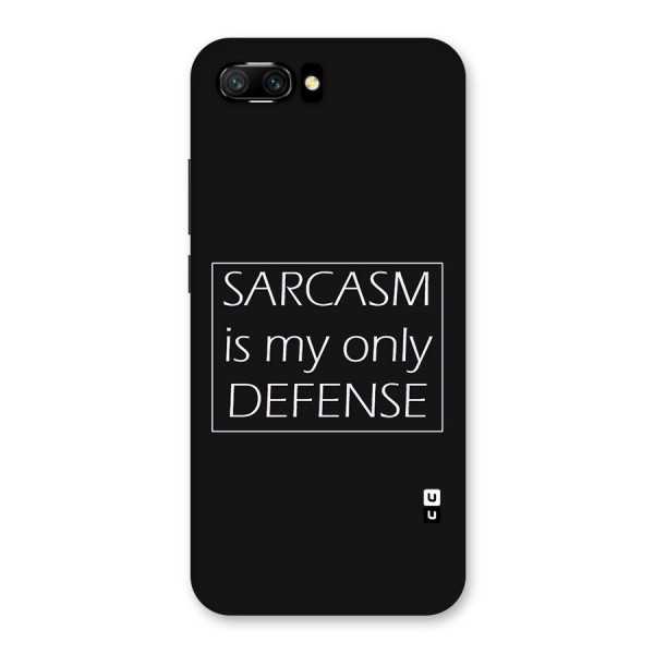 Sarcasm Defence Back Case for Honor 10