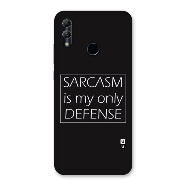 Sarcasm Defence Back Case for Honor 10 Lite