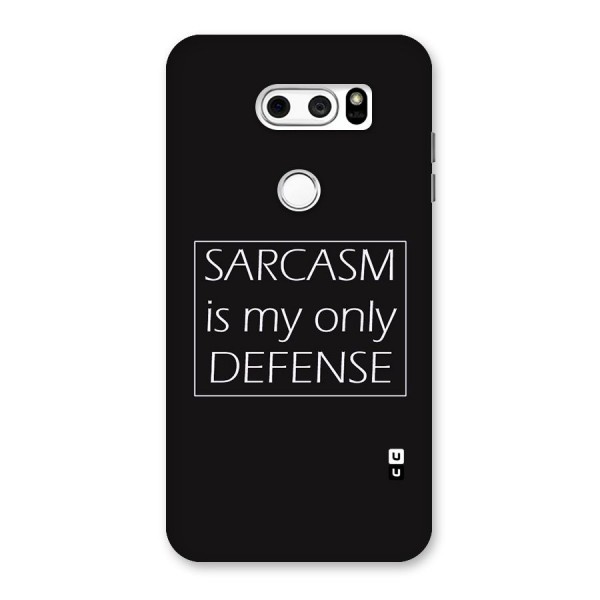 Sarcasm Defence Back Case for LG V30