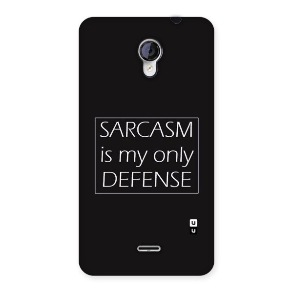 Sarcasm Defence Back Case for Micromax Unite 2 A106