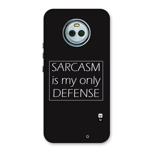 Sarcasm Defence Back Case for Moto X4