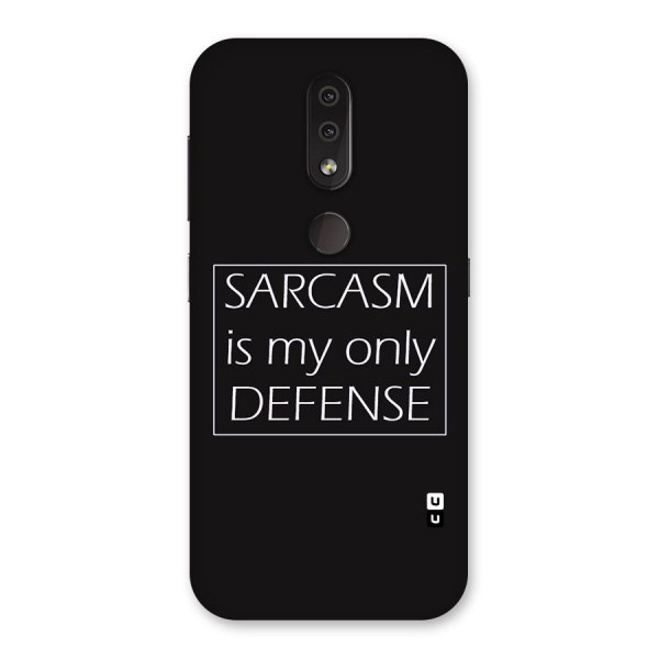 Sarcasm Defence Back Case for Nokia 4.2