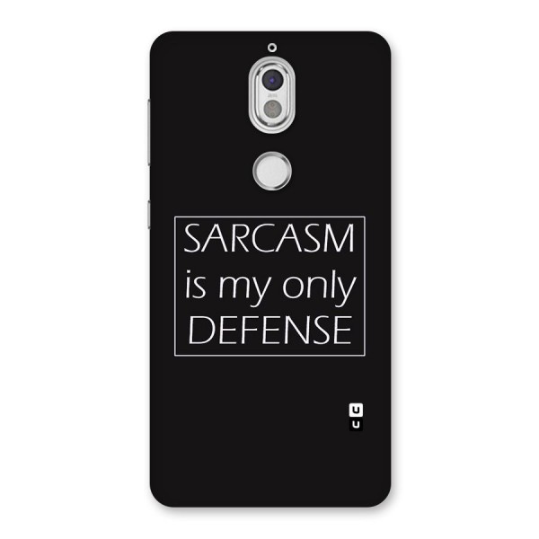 Sarcasm Defence Back Case for Nokia 7
