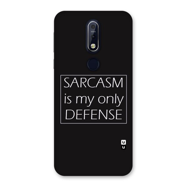Sarcasm Defence Back Case for Nokia 7.1