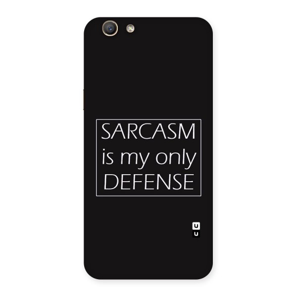 Sarcasm Defence Back Case for Oppo A59
