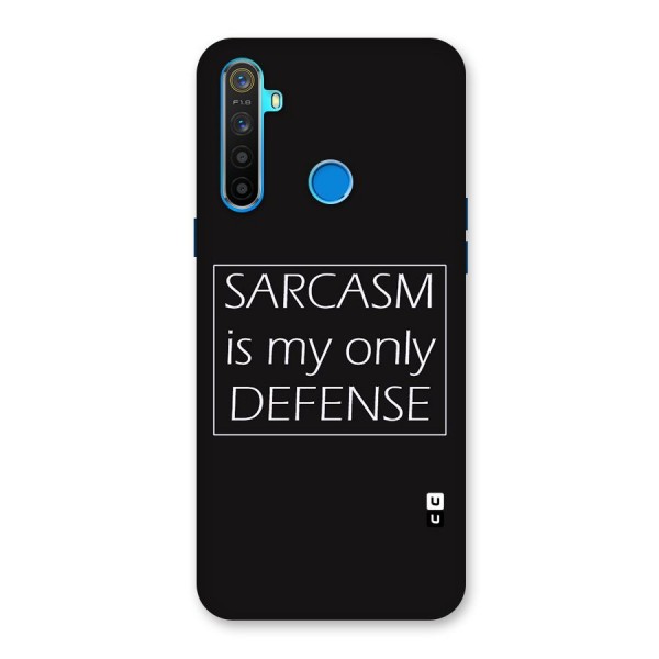 Sarcasm Defence Back Case for Realme 5