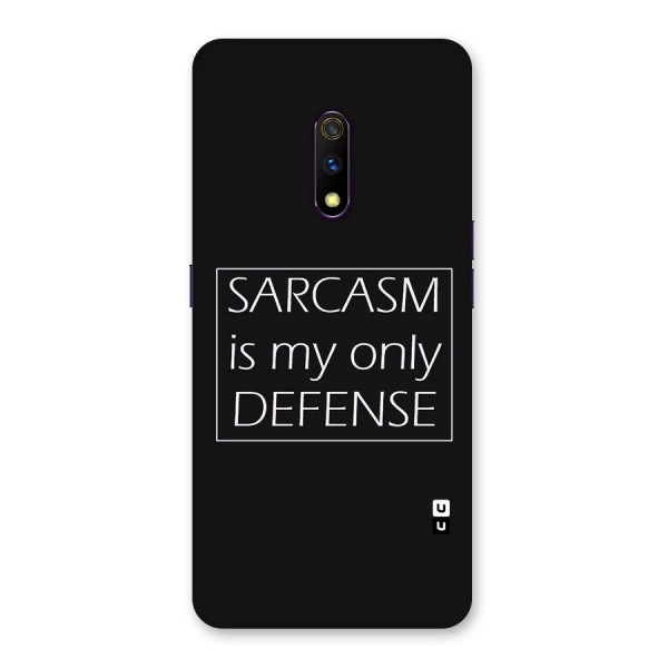 Sarcasm Defence Back Case for Realme X