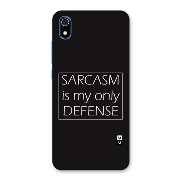 Sarcasm Defence Back Case for Redmi 7A