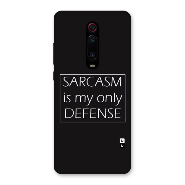 Sarcasm Defence Back Case for Redmi K20