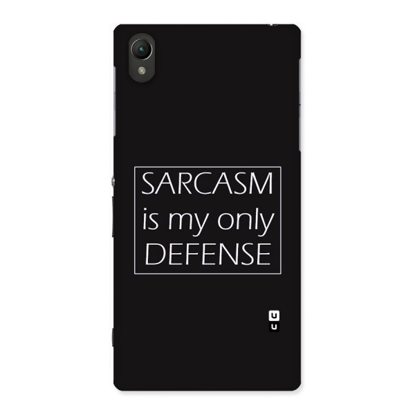 Sarcasm Defence Back Case for Sony Xperia Z1
