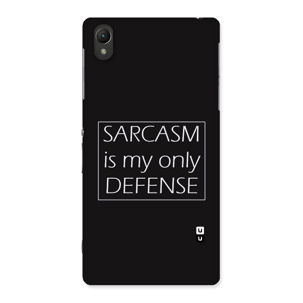 Sarcasm Defence Back Case for Sony Xperia Z2