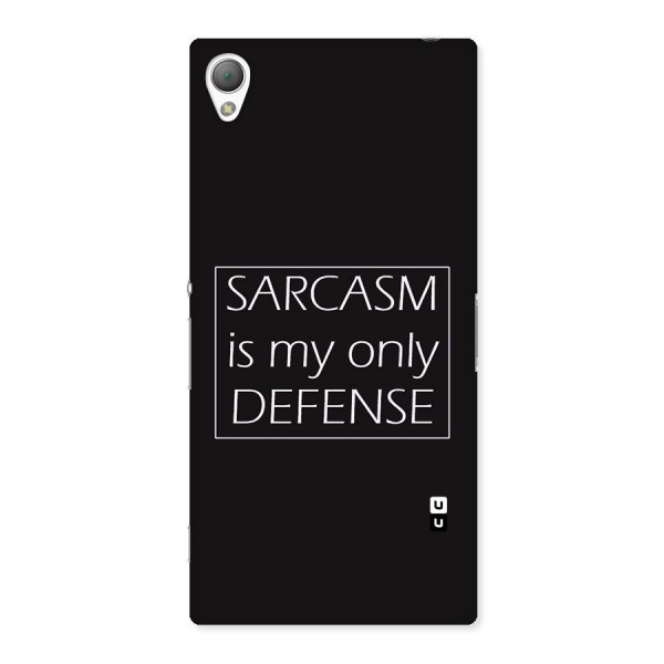 Sarcasm Defence Back Case for Sony Xperia Z3