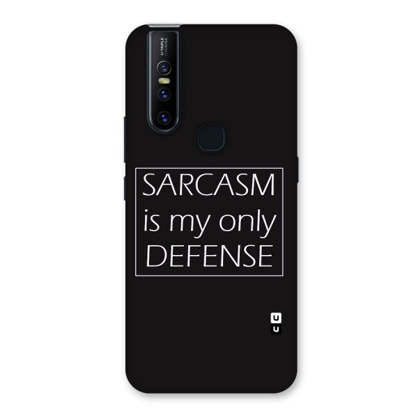 Sarcasm Defence Back Case for Vivo V15