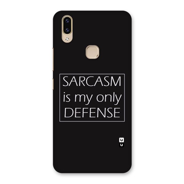 Sarcasm Defence Back Case for Vivo V9