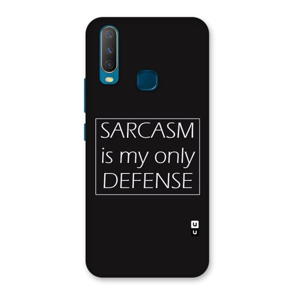 Sarcasm Defence Back Case for Vivo Y17