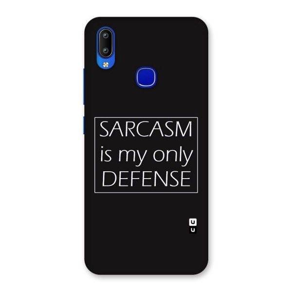 Sarcasm Defence Back Case for Vivo Y91