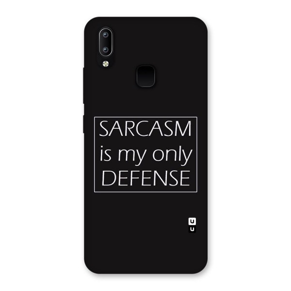 Sarcasm Defence Back Case for Vivo Y93