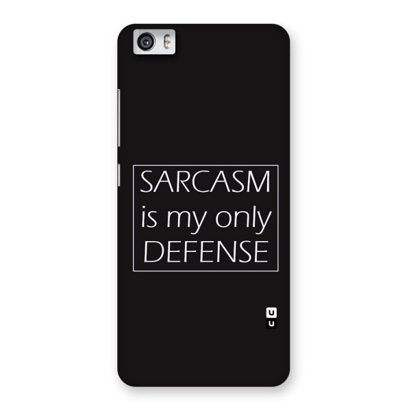 Sarcasm Defence Back Case for Xiaomi Redmi Mi5