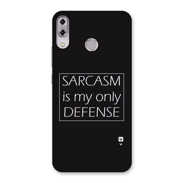 Sarcasm Defence Back Case for Zenfone 5Z