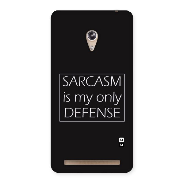 Sarcasm Defence Back Case for Zenfone 6