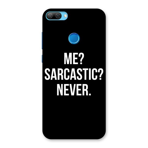 Sarcastic Quote Back Case for Honor 9N
