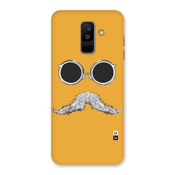 Sassy Mustache Back Case for Galaxy A6 Plus