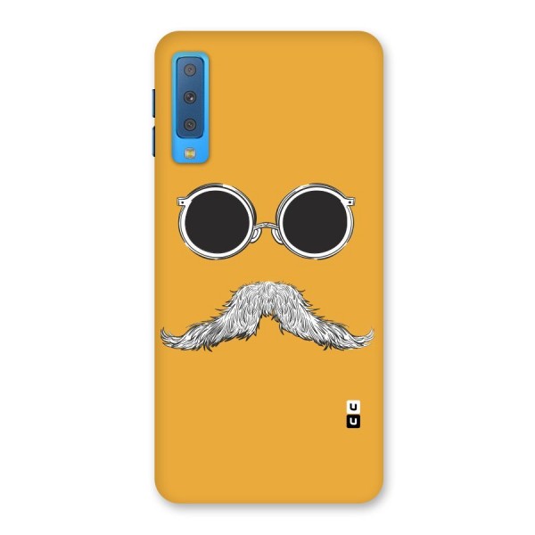 Sassy Mustache Back Case for Galaxy A7 (2018)