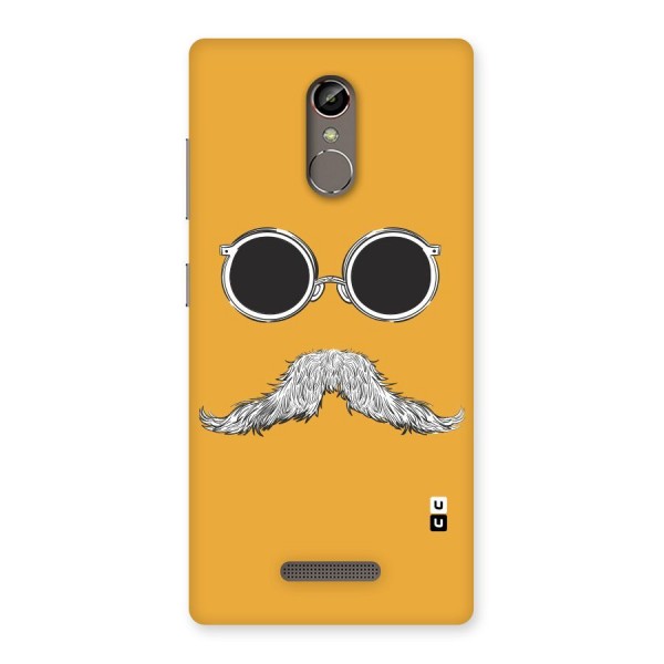 Sassy Mustache Back Case for Gionee S6s
