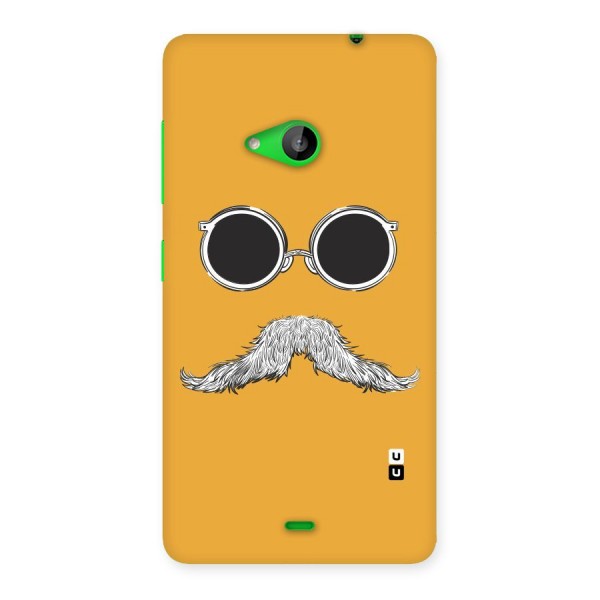 Sassy Mustache Back Case for Lumia 535