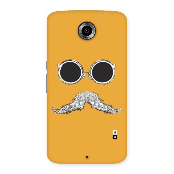 Sassy Mustache Back Case for Nexsus 6