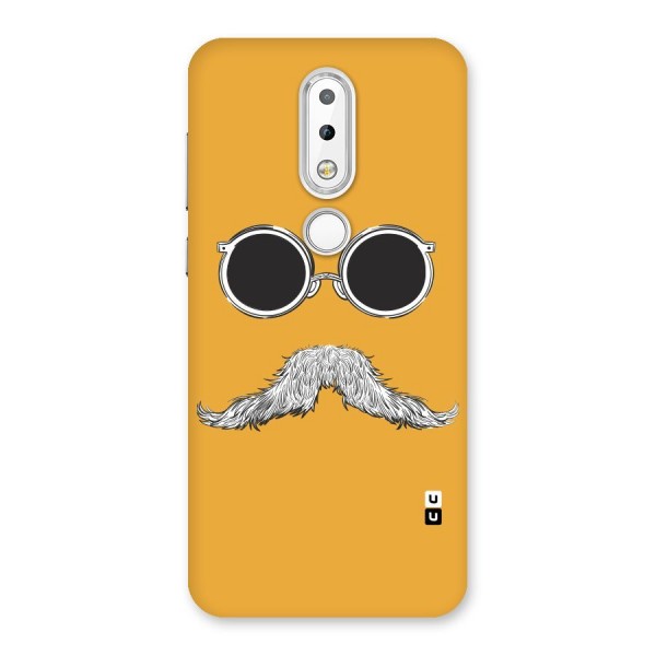 Sassy Mustache Back Case for Nokia 6.1 Plus