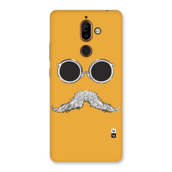 Sassy Mustache Back Case for Nokia 7 Plus