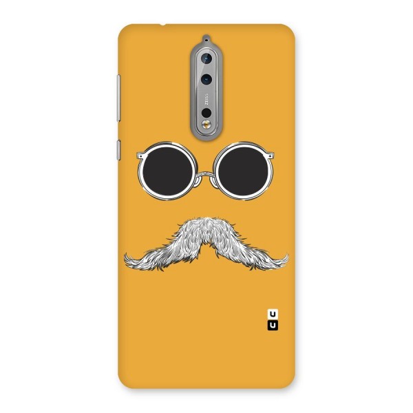 Sassy Mustache Back Case for Nokia 8
